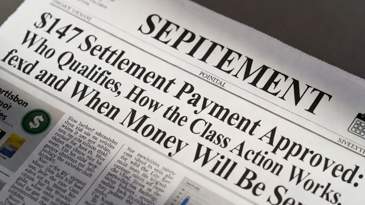 $147 Settlement Payment Approved: Who Qualifies, How the Class Action Works, and When Money Will Be Sent