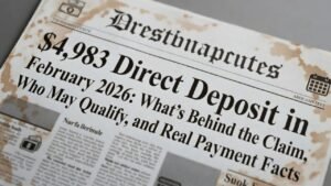 $4,983 Direct Deposit in February 2026: What’s Behind the Claim, Who May Qualify, and the Real Payment Facts
