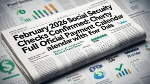February 2026 Social Security Checks Confirmed: Full Official Payment Calendar with Four Dates