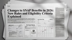 SNAP Benefits in 2026: What’s Changing, New Rules to Watch, and How Eligibility Is Being Reworked