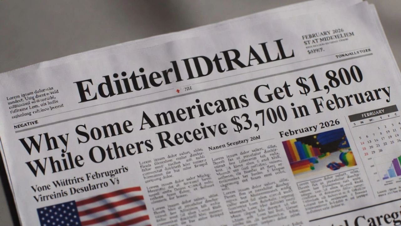 Why Some Americans Get $1,800 While Others Receive $3,700 in February: The Real Reason Behind Social Security Payment Gaps